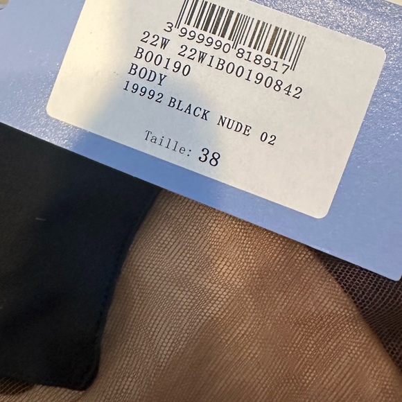 MUGLER
Jersey & tulle high neck bodysuit - Picture 11 of 11